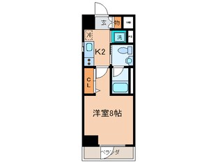 ルクレ日本橋馬喰町の物件間取画像